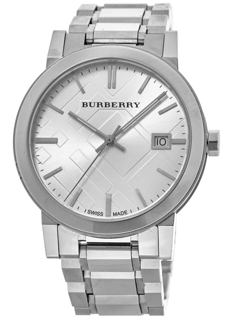 Burberry The City Silver Dial Silver Steel Strap Watch for Women - BU9000 Buy Now By Burberry