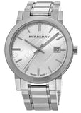 Burberry The City Silver Dial Silver Steel Strap Watch for Women - BU9000 Buy Now By Burberry