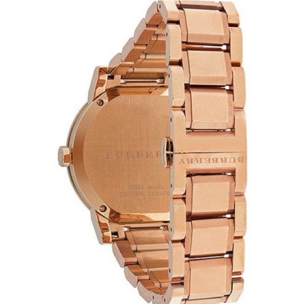 Burberry The City Grey Dial Rose Gold Steel Strap Watch for Men - BU9353 Buy Now By Burberry