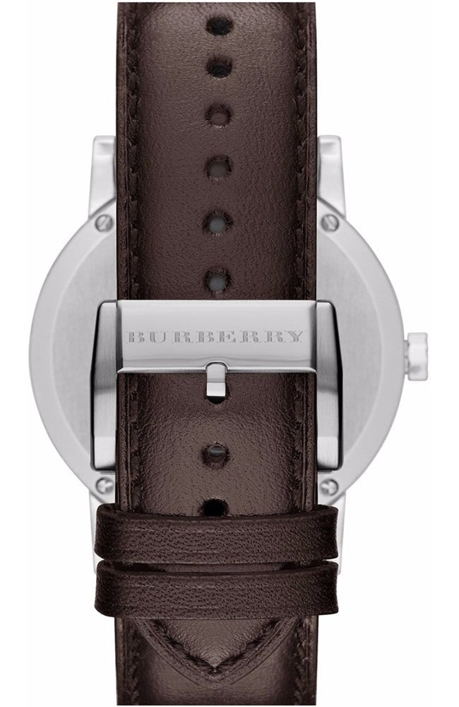 Burberry The City Gold Dial Brown Leather Strap Watch for Men - BU9011 Buy Now By Burberry