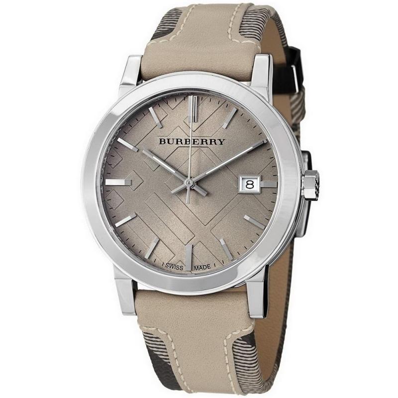 Burberry The City Beige Dial Tan Leather Strap Watch for Women - BU9021 Buy Now By Burberry