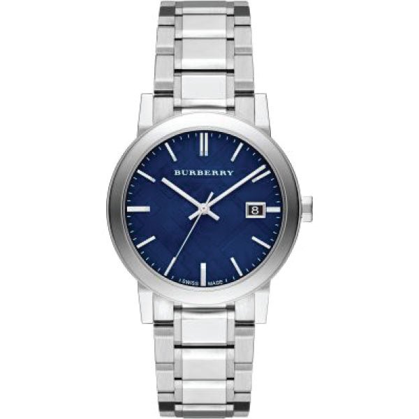 Burberry The City Blue Dial Silver Steel Strap Watch for Men - BU9031 Buy Now By Burberry