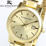 Burberry The City Gold Dial Gold Steel Strap Watch for Women - BU9033 Buy Now By Burberry