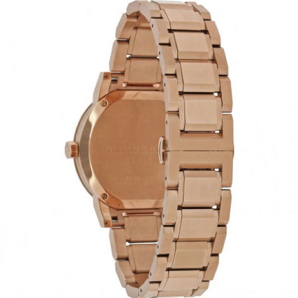 Burberry The City Rose Gold Dial Rose Gold Steel Strap Watch for Women - BU9034 Buy Now By Burberry