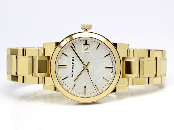 Burberry The City White Dial Gold Steel Strap Watch for Women - BU9103 Buy Now By Burberry