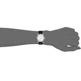 Burberry The City Silver Dial Black Leather Strap Watch for Women - BU9106 Buy Now By Burberry