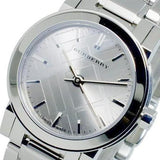 Burberry The City Diamonds Silver Dial Silver Steel Strap Watch for Women - BU9229 Buy Now By Burberry