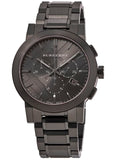 Burberry The City Grey Dial Gunmetal Grey Steel Strap Watch for Men - BU9354 Buy Now By Burberry