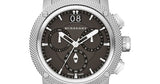 Burberry Utilitarian Chronograph Black Dial Silver Steel Strap Watch For Men - BU9800 Buy Now By Burberry