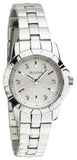 Bulova Classic Diamonds Silver Dial Silver Steel Strap Watch for Women - 96P121 Buy Now By Bulova