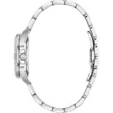 Bulova Marine Star Blue Dial Silver Steel Strap Watch for Women - 96R215 Buy Now By Bulova