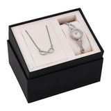 Bulova Crystals Mother of Pearl Dial Two Tone Steel Strap Watch for Women - 98X108 Buy Now By Bulova