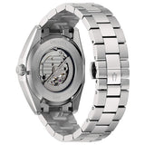 Bulova BVA Dual Aperture Black Dial Silver Steel Strap Watch for Men - 96A119 Buy Now By Bulova
