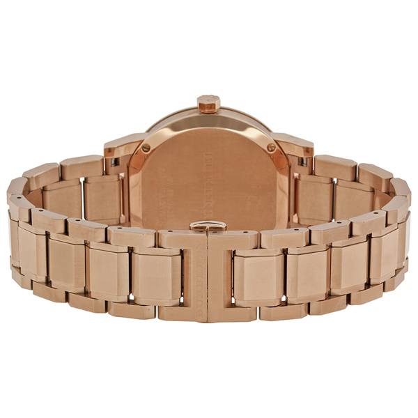 Burberry The City Rose Gold Dial Rose Gold Steel Strap Watch for Women - BU9034 Buy Now By Burberry