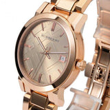 Burberry The City Rose Gold Dial Rose Gold Steel Strap Watch for Women - BU9034 Buy Now By Burberry
