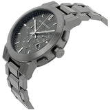 Burberry The City Grey Dial Gunmetal Grey Steel Strap Watch for Men - BU9354 Buy Now By Burberry