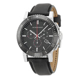 Burberry The City Black Dial Black Leather Strap Watch for Men - BU9382 Buy Now By Burberry