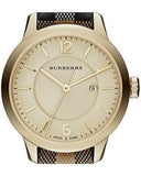 Burberry Classic Champagne Gold Dial Horseferry Leather Strap Watch for Women - BU10104 Buy Now By Burberry