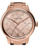 Burberry The Classic Rose Gold Dial Rose Gold Steel Strap Watch for Women - BU10116 Buy Now By Burberry