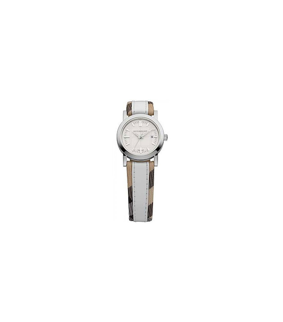 Burberry Heritage Nova Heritage White Dial Leather Strap Watch for Women - BU1395 Buy Now By Burberry
