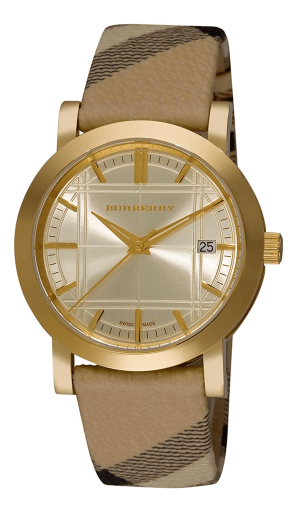 Burberry Heritage Silver Dial Leather Strap Watch for Women - BU1398 Buy Now By Burberry