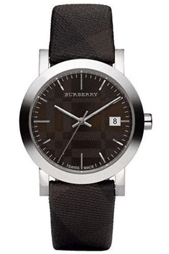 Burberry Smoked Brown Dial Brown Leather Strap Watch for Women - BU1775 Buy Now By Burberry