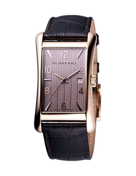 Burberry Heritage Brown Dial Brown Leather Strap Watch for Men - BU3000 Buy Now By Burberry