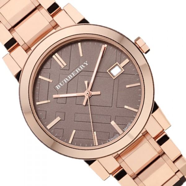 Burberry The City Light Brown Dial Rose Gold Steel Strap Watch for Women - BU9005 Buy Now By Burberry