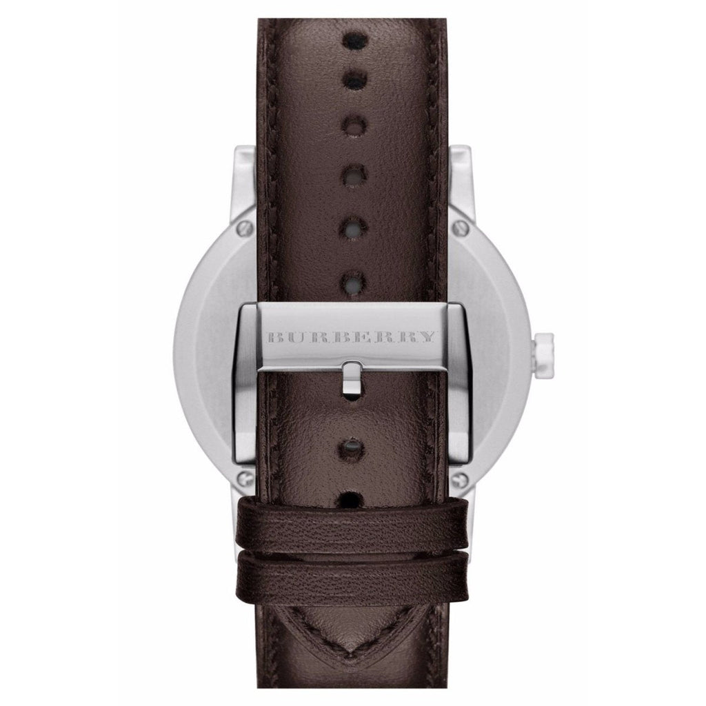 Burberry The City Gold Dial Brown Leather Strap Watch for Men - BU9011 Buy Now By Burberry