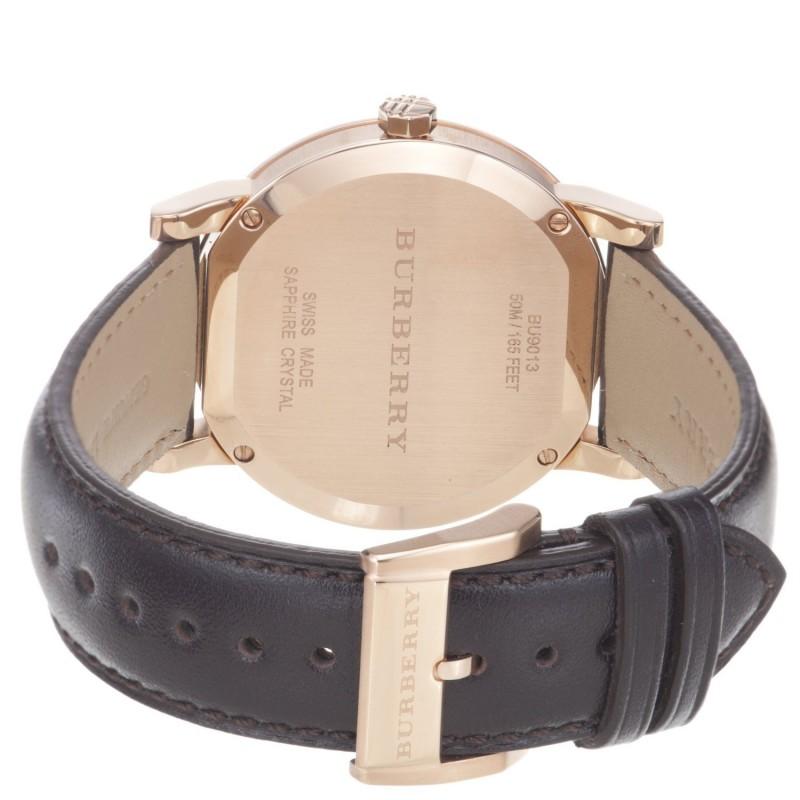 Burberry The City Brown Dial Brown Leather Strap Watch for Men - BU9013 Buy Now By Burberry