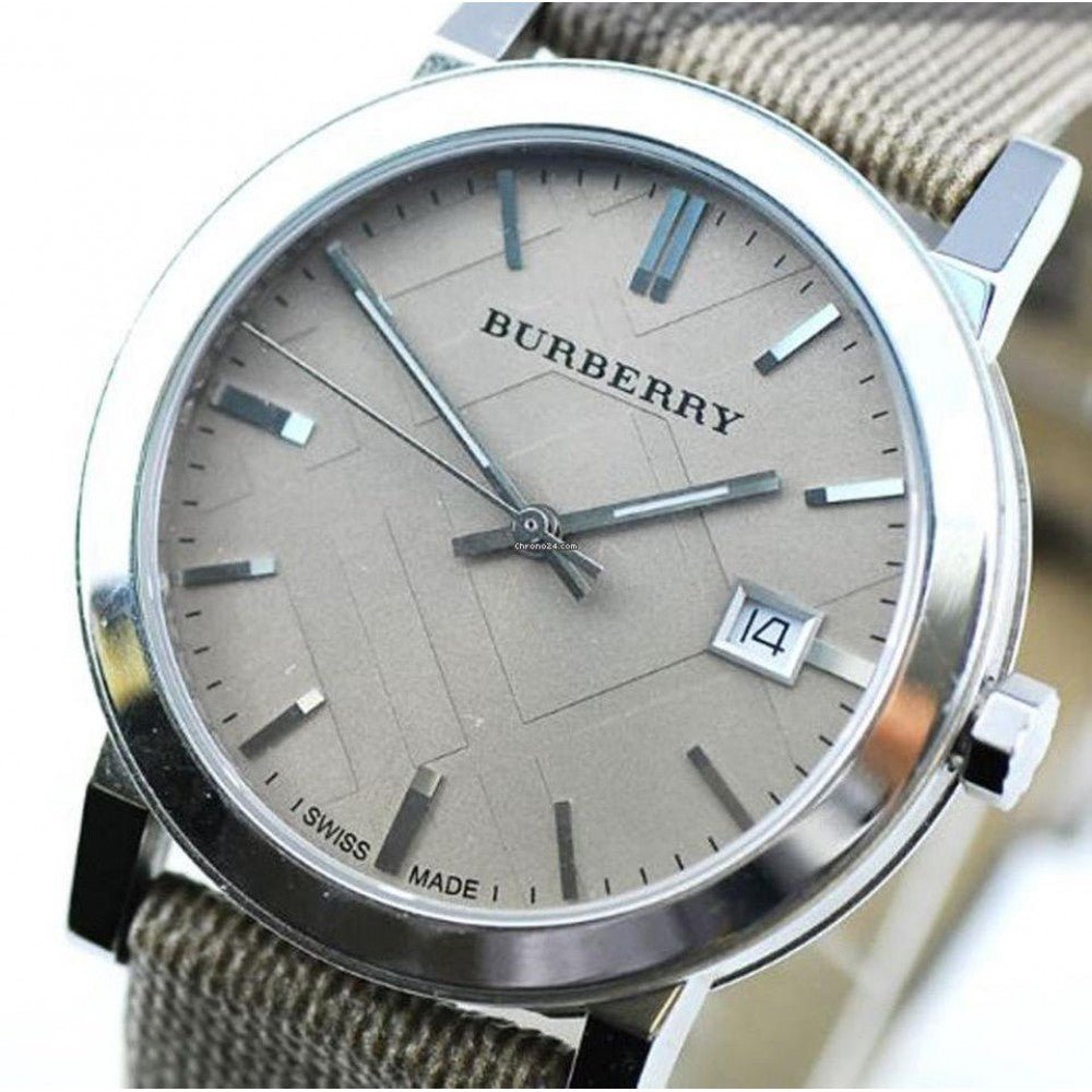 Burberry The City Nova Beige Dial Grey Leather Strap Watch for Women - BU9023 Buy Now By Burberry