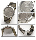 Burberry The City Nova Beige Dial Grey Leather Strap Watch for Women - BU9023 Buy Now By Burberry