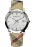 Burberry The City Silver Dial Brown Leather Strap Watch for Women - BU9025 Buy Now By Burberry