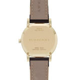 Burberry The City Gold Dial Black Leather Strap Watch for Men - BU9032 Buy Now By Burberry