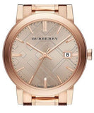Burberry The City Rose Gold Dial Rose Gold Steel Strap Watch for Women - BU9034 Buy Now By Burberry