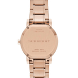 Burberry The City Rose Gold Dial Rose Gold Steel Strap Watch for Women - BU9034 Buy Now By Burberry