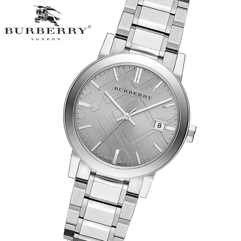 Burberry The City Silver Dial Silver Steel Strap Watch for Women - BU9035 Buy Now By Burberry