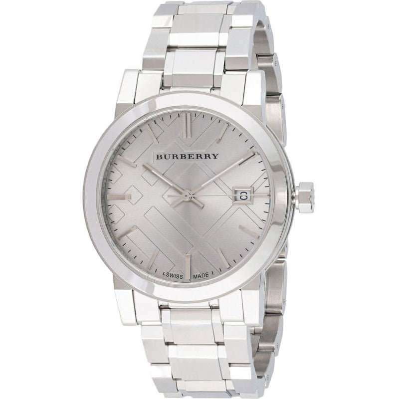 Burberry The City Silver Dial Silver Steel Strap Watch for Women - BU9035 Buy Now By Burberry