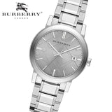Burberry The City Silver Dial Silver Steel Strap Watch for Women - BU9035 Buy Now By Burberry