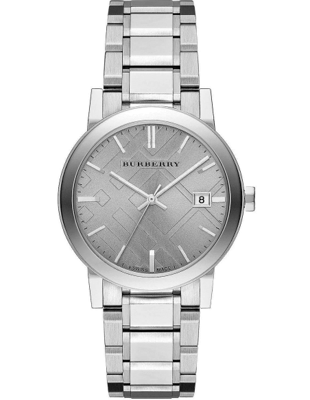 Burberry The City Silver Dial Silver Steel Strap Watch for Women - BU9035 Buy Now By Burberry