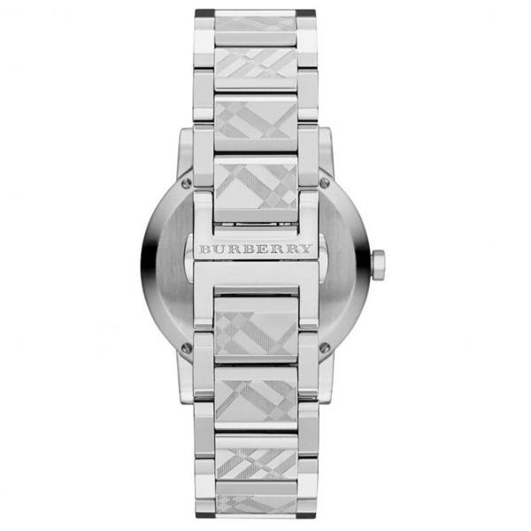 Burberry The City Silver Dial Silver Steel Strap Watch for Men - BU9037 Buy Now By Burberry