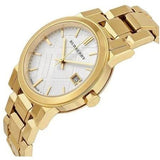 Burberry The City White Dial Gold Steel Strap Watch for Women - BU9103 Buy Now By Burberry