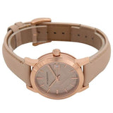 Burberry The City Beige Dial Beige Leather Strap Watch for Women - BU9109 Buy Now By Burberry