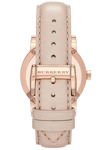 Burberry The City Beige Dial Beige Leather Strap Watch for Women - BU9109 Buy Now By Burberry