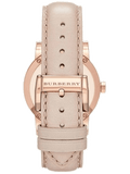 Burberry The City Beige Dial Beige Leather Strap Watch for Women - BU9109 Buy Now By Burberry