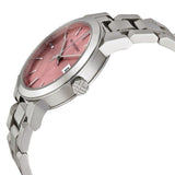 Burberry The City Pink Dial Silver Steel Strap Watch for Women - BU9124 Buy Now By Burberry