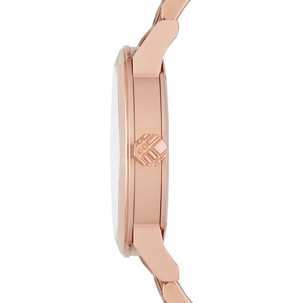 Burberry The City Diamonds Rose Gold Dial Rose Gold Steel Strap Watch for Women - BU9126 Buy Now By Burberry