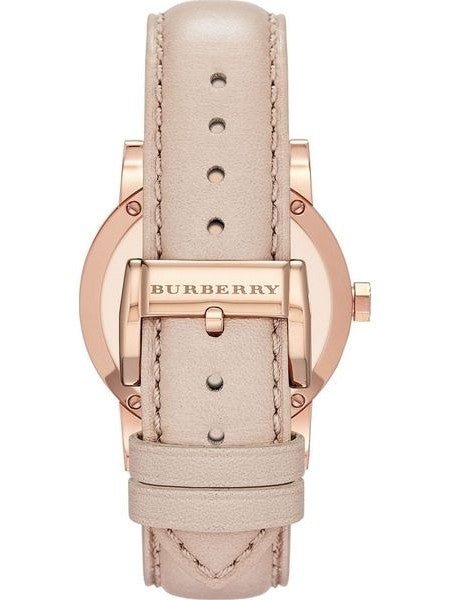 Burberry The City Diamonds Beige Dial Beige Leather Strap Watch for Women - BU9131 Buy Now By Burberry