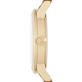 Burberry The City Gold Dial Brown Leather Strap Watch for Women - BU9133 Buy Now By Burberry