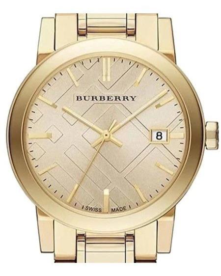 Burberry The City Gold Dial Gold Steel Strap Watch for Women - BU9134 Buy Now By Burberry